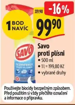Albert Savo Proti plísní nabídka
