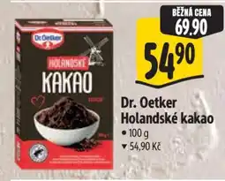 Albert Dr. Oetker Holandské kakao nabídka
