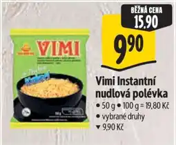 Albert Vimi Instantní nudlová polévka nabídka