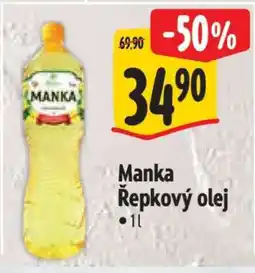 Albert Manka Řepkový olej nabídka
