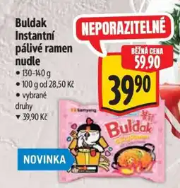 Albert Buldak Instantní pálivé ramen nudle nabídka