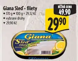 Albert Giana Sleď filety nabídka