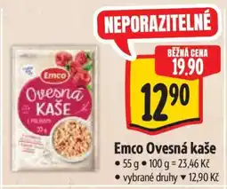 Albert Emco ovesná kaše nabídka
