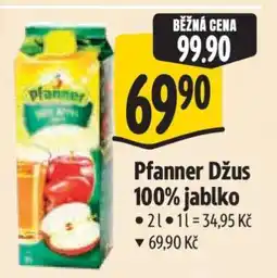 Albert Pfanner Džus 100% jablko nabídka