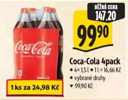 Albert Coca-Cola 4pack nabídka