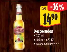Albert Desperados nabídka