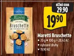 Albert Maretti Bruschette nabídka