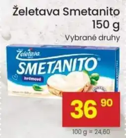 Kubík potraviny Želetava Smetanito nabídka