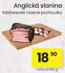 Kubík potraviny Anglická slanina nabídka