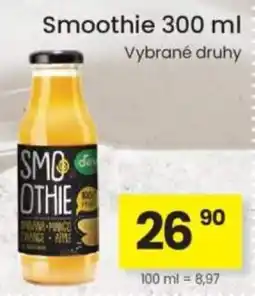Kubík potraviny Smoothie nabídka