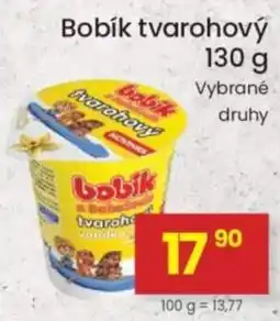 Kubík potraviny Bobík tvarohový nabídka