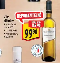 Albert Víno Mikulov nabídka