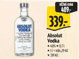 Albert Absolut Vodka nabídka