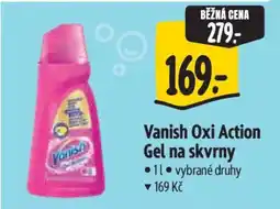 Albert Vanish Oxi Action Gel na skvrny nabídka