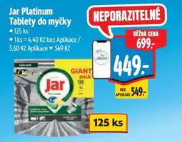 Albert Jar Platinum tablety do myčky nabídka