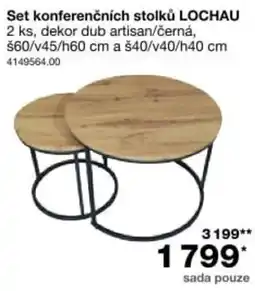 Sconto Lochau set konferenčních stolků nabídka