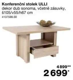Sconto Ulli konferenční stolek nabídka