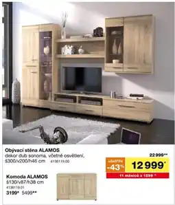 Sconto Alamos obývací stěna nabídka