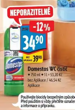 Albert Domestos WC čistič nabídka