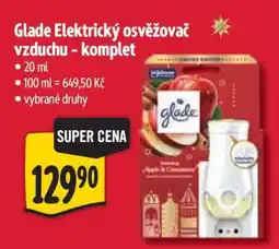 Albert Glade Elektrický osvěžovač vzduchu, komplet nabídka