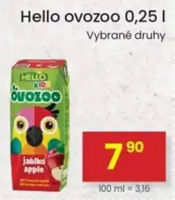 Kubík potraviny Hello ovozoo jablko nabídka