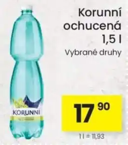 Kubík potraviny Korunní ochucená nabídka