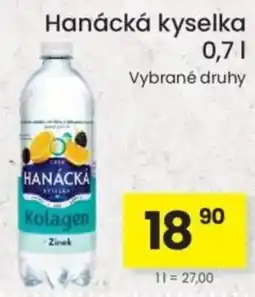 Kubík potraviny Hanácká kyselka kolagen nabídka