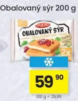 Kubík potraviny Pajero obalovaný sýr nabídka