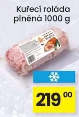 Kubík potraviny Kuřecí roláda plněná nabídka