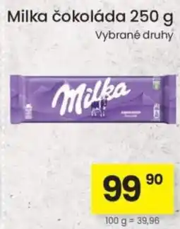 Kubík potraviny Milka čokoláda nabídka