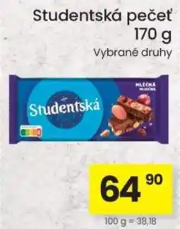 Kubík potraviny Studentská nabídka