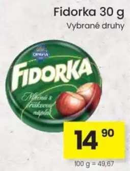 Kubík potraviny Fidorka nabídka