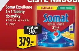 Albert Somat Excellence 3 v 1 Tablety do myčky nabídka