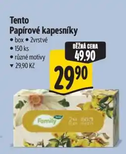 Albert Tento papírové kapesníky nabídka