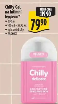 Albert Chilly Gel na intimní hygienu nabídka