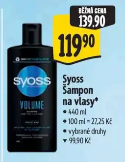 Albert Syoss Šampon na vlasy nabídka