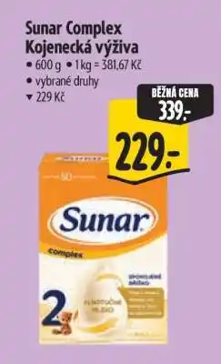 Albert Sunar Complex kojenecká výživa nabídka