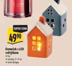 Albert Domeček s LED světýlkem nabídka