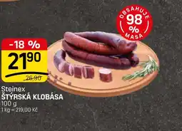 Flop Steinex štýrská klobása nabídka