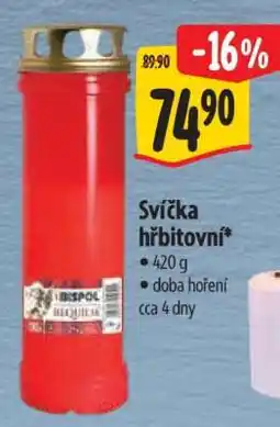 Albert SVÍČKA HŘBITOVNÍ nabídka