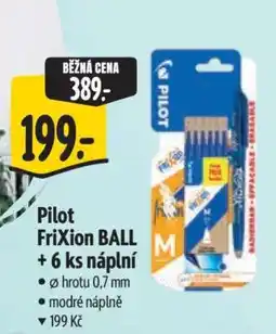 Albert PILOT FriXion BALL + 6 ks náplní nabídka
