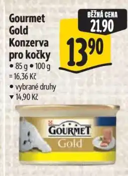 Albert GOURMET GOLD Konzerva pro kočky nabídka