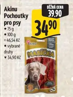 Albert Akinu pochoutky pro psy nabídka