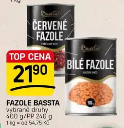 Flop Fazole bassta nabídka