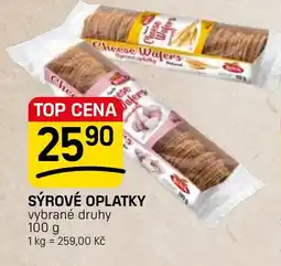 Flop Sýrové oplatky nabídka