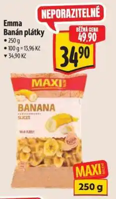 Albert Emma Banán plátky nabídka