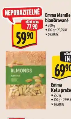 Albert Emma Mandle blanšírované nabídka