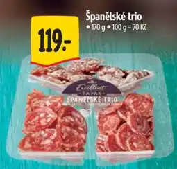 Albert Španělské trio nabídka