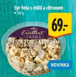 Albert Sýr feta s chilli a citronem nabídka