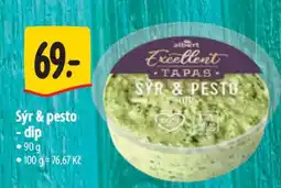 Albert Sýr & Pesto - dip nabídka